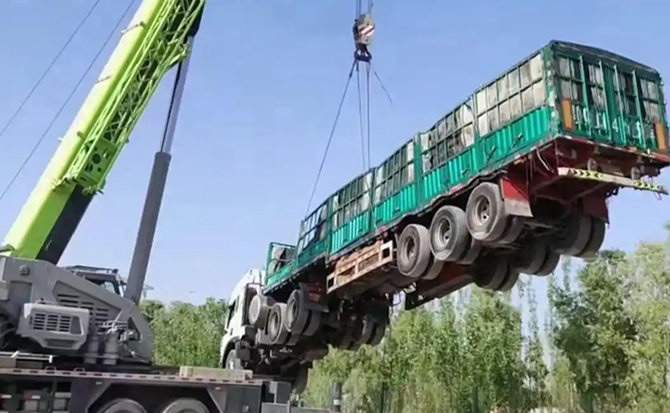 邳州道路脱困救援案例